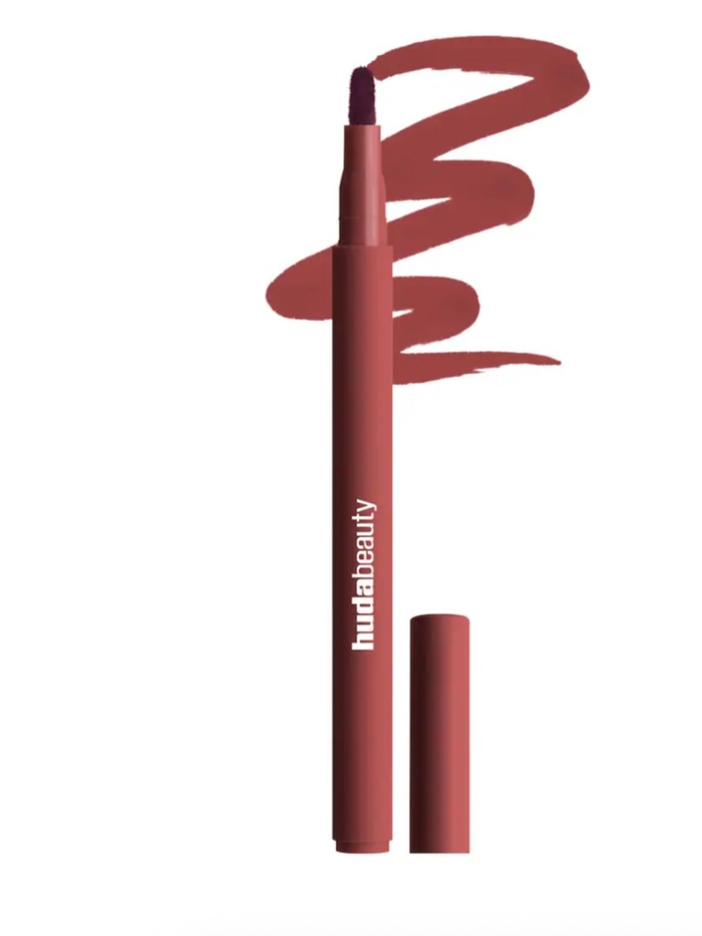 NEW HUDA BEAUTY  Lip Contour Lip Stain for 12-Hour Wear Cinnamon